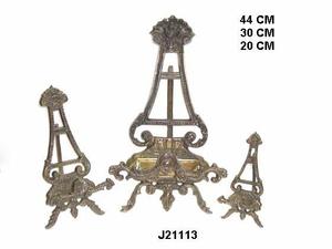 ขาตั้งอลูมิเนียมขาตั้งพร้อมทองเหลืองโบราณ - Product Image 4