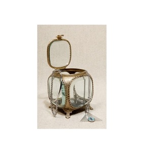 Verre en laiton avec couvercle - Product Image 1
