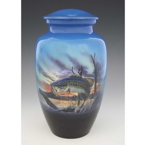 Beach Aluminum Cheap Cremation <b>Urns</b> <b>for</b> Human <b>Ashes</b>, Memorial Funeral <b>Urns</b> - Product Image 2