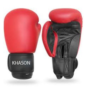 Guantes de boxeo con logotipo personalizado de 10oz y 12oz al por mayor, guantes de entrenamiento de cuero PU con diseño personalizado para artes marciales - Product Image 1