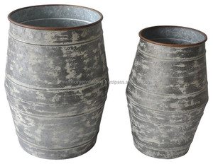 Macetas italianas hechas a mano, soporte de flores a precio asequible, macetas personalizadas, soportes de macetas de suelo galvanizado de Metal - Product Image 1