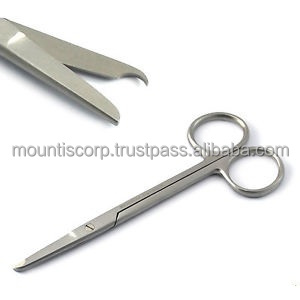 Tijeras Quirúrgicas de Acero Inoxidable de Alta Calidad con Certificación CE Clase I de 12 cm, Tipo Spencer Stitch, Accionamiento Manual - Product Image 2