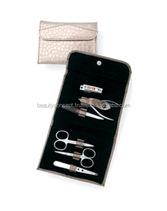 Professional 8-Piece Manicure <b>Kit</b> with Leather Case 4pcs Pedicure <b>Tools</b> for Personal Care Manicure Care Eco-Friendly - Product Image 2