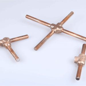 ASTM <span class=keywords><strong>C1100</strong></span> 순수 구리 접지 봉 C10200 구리 지구 버스 바 - Product Image 5