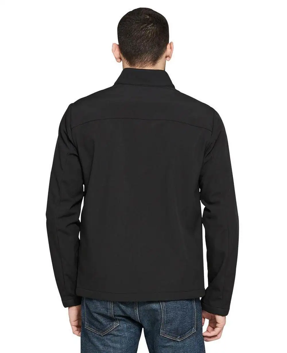 New high quality shower resistant jacket for men long line green bomber jacket wholesale softshell men