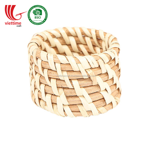 Anillos para Servilletas de Ratán Natural Ecológicos al por Mayor, Decoración para Mesa de Comedor de Boda, Accesorios de Cocina - Product Image 5