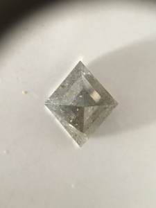 1.17 CT เพชรธรรมชาติเกลือและพริกไทยสีเทาทรงหลวมว่าวทรงหลวมเพชรธรรมชาติสำหรับเครื่องประดับโบราณ - Product Image 3