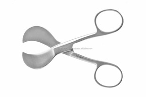 ประเภทการออกแบบกรรไกรผ่าตัดสายสะดือเครื่องมือผ่าตัดนรีเวชวิทยาโลหะ OEM สั่งทำได้ - Product Image 6