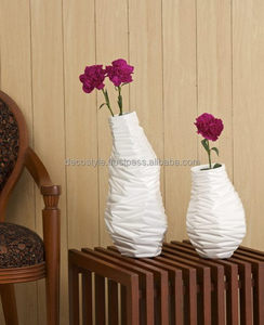 Tall Urn Metal Flower <b>Vase</b> - Product Image 5