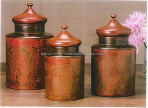 Urnas de latón de alta calidad, estilo Vintage de la India, nuevo estilo - Product Image 2