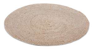 Alfombra redonda de yute de alta calidad y precio competitivo, alfombras de yute, alfombras redondas naturales indias - Product Image 2