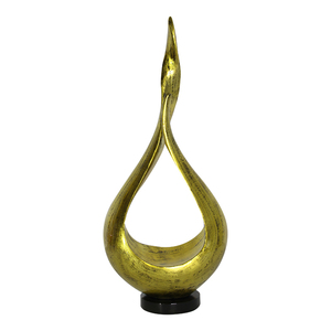 Vietnam Handicraft <b>Lacquerware</b> Sculpture with Stand Featuring Plate and Vase Design for Home Decoration - Product Image 1