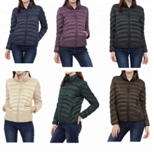 Veste d'hiver matelassée et manteau à capuche pour femme, personnalisée, écologique, imprimée par sublimation |   Conception matelassée réversible imperméable OEM/ODM - Product Image 6