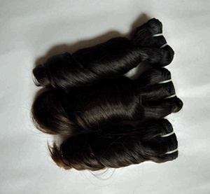 Extensions de cheveux Remy ondulés lisses de 30 pouces, qualité Excellence Hair, provenance du Tamil Nadu, Inde, double trame machine, 100g, toutes les couleurs disponibles. - Product Image 5
