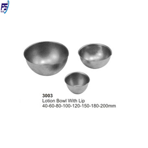 Stainless Steel Hollow Medicine Sponge Kidney Wares Lotion Bowl With Lip 40,60,80,100,120,150,180,200mm High Quality Surgical in - Product Image 4