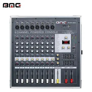 BMG Hot Selling Audio 1000 W Professionele DJ Muziek Mixer met Versterker