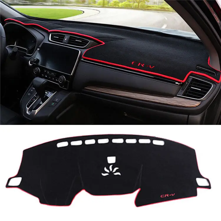 Customized Polyester Avoid Light Mat Auto Vehicle Dash Board Cover Mat