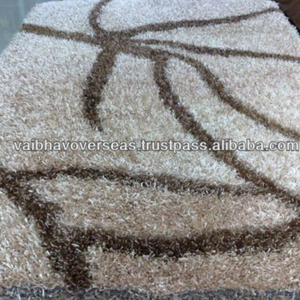 Fabricante de alfombras peludas de lujo-100% poliéster empenachado a mano para uso doméstico - Product Image 1