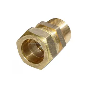 Beste Qualität Messing-Klemm ring verschraubung für Rohrsystem Messing verschraubung zu einem erschwing lichen Preis
