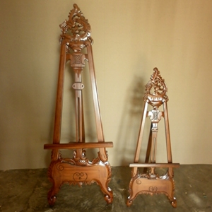 Mahogany Furniture Classic - Victorian <b>Easel</b> Mahogany Furniture - Product Image 5