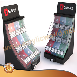 บุหรี่แสดงอะคริลิกรณีบุหรี่ Whoeslae/อะคริลิยืนบุหรี่/ติดผนังชั้นวางบุหรี่ - Product Image 1