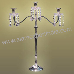 Chandelier suspendue en cristal, lustre en verre - Product Image 3