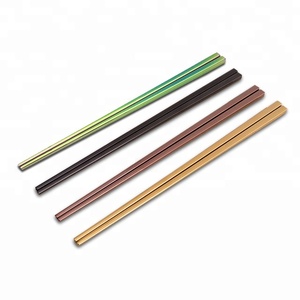 Palillos de bambú desechables ecológicos de diseño moderno, vajilla con logotipo personalizado para acampar y fiestas, embalaje a granel - Product Image 1