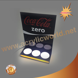 En gros Acrylique a mené le présentoir de bouteille de Vin - Product Image 1