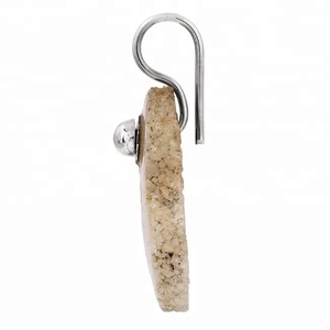 Plain Soller Cuarzo Piedra preciosa 925 Colgante de plata esterlina Joyería Colgante de moda para fiestas de regalo de boda para unisex. - Product Image 2