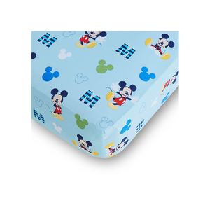 Draps de berceau 100% coton organique, ajusté pour lit de bébé, vente en gros, livraison gratuite - Product Image 1