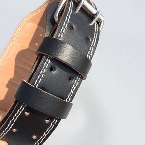 Hot <b>Sale</b> <b>Weight</b> Lifting Leather Weightlifting Belt Waist Protection Men Bodybuilding Training Fitness Gym Belt - Product Image 3