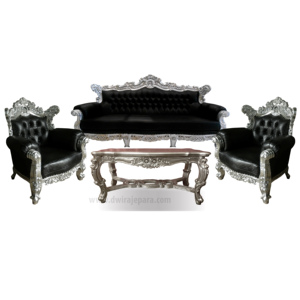 Pesada tallada rococó casa muebles sofá conjunto - Product Image 1