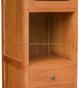 Mueble de Cocina con Gabinete de Dos Puertas de Madera de Teca - Product Image 3