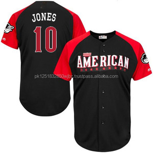 OEM-Camiseta de béisbol bordada, diseño personalizado, fabricante de equipos originales, venta al por mayor - Product Image 2