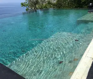 Pedra Hijau Lisa Que Reveste A Piscina Da Casa Bali Đá Xanh Hồ Bơi Gạch