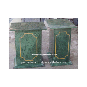 Support de Table en marbre vert, excellente qualité - Product Image 1