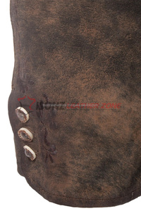 Traje Tradicional Bávaro de Cuero, Pantalones Bávaros Tradicionales, Pantalones Cortos de Cuero para Oktoberfest - Product Image 4