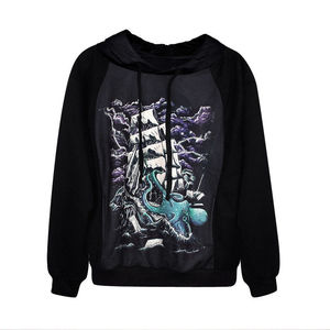 Modèle personnalisé de haute qualité pour filles et femmes, printemps-automne, pulls à capuche décontractés, sweats à capuche personnalisés imprimés par sublimation - Product Image 6