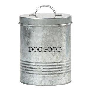 Cesta de almacenamiento de metal Vintage de la mejor calidad, bonito diseño, contenedor de comida para perros en casa - Product Image 5
