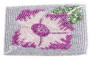 Mesa de flores, copa de vino, posavasos con cuentas, Mantel Individual con cuentas - Product Image 2