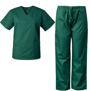 Set di Divise Mediche Unisex Onstyle, Comodo Completo in Poliestere, <span class=keywords><strong>Cotone</strong></span> e Rayon, Top e Pantaloni con Colore e Logo Personalizzabili - Product Image 1