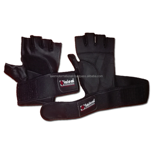 สำหรับทุกเพศถุงมือยกน้ำหนักหนังวัวกันลื่นระบายอากาศได้ถุงมือออกกำลังกายเล่นฟิตเนสออกกำลังกายปรับแต่งโลโก้ได้เพื่อความปลอดภัยเป็นอันดับแรก! - Product Image 1