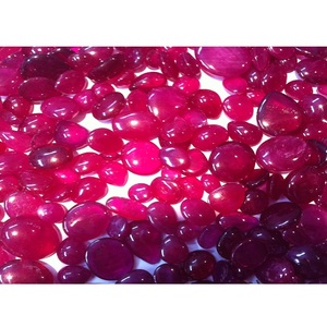 Đá quý <span class=keywords><strong>Ruby</strong></span> tự nhiên, cắt tròn, dùng làm đồ trang sức đặt làm riêng, đá quý thật - Product Image 1