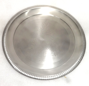 Plaque de chargement de plateau de service rond en cuivre nouveau Design - Product Image 2