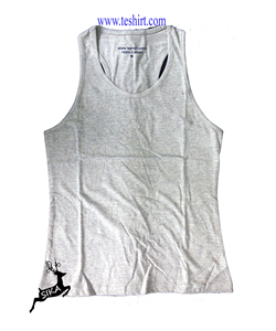 Alibaba Compras en línea Premium OCS Algodón Indian Gym Fitness Tank Top Calidad fina Algodón polivinílico teñido natural Tallas grandes en blanco - Product Image 1
