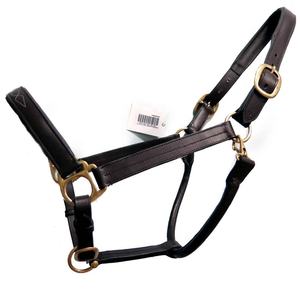 Licol de cheval en cuir indien véritable fait à la main Accessoires rembourrés souples - Product Image 1