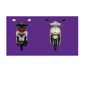 Modèle : YSJ 125 _ Scooter moto de haute qualité 125cc à prix avantageux à vendre (Janusv Standard) Bleu/Blanc - Product Image 1