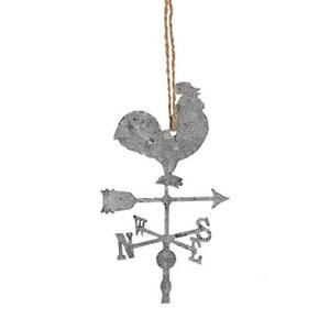 Veleta Decorativa de Metal Galvanizado Chaman India - Product Image 1