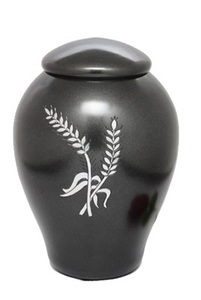 โกศเผาศพอะลูมิเนียมสำหรับผู้ใหญ่ สีเทาเงา สำหรับใส่เถ้ากระดูกมนุษย์ ราคาดีที่สุด - Product Image 2