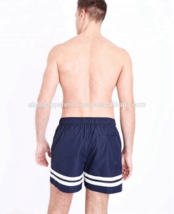 Pantalones cortos deportivos de gimnasio para hombre, ropa atlética al por mayor, con cremallera y bolsillo, pantalones cortos de poliéster transpirables satinado - Product Image 3